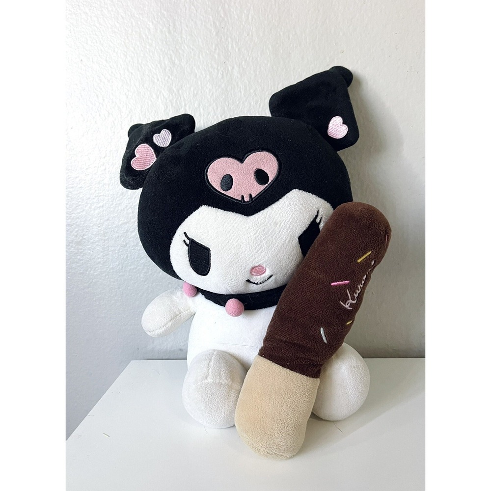 SANRIO HELLO KITTY &‎ FRIENDS KUROMI  8" PLUSH STUFFED ANIMAL
